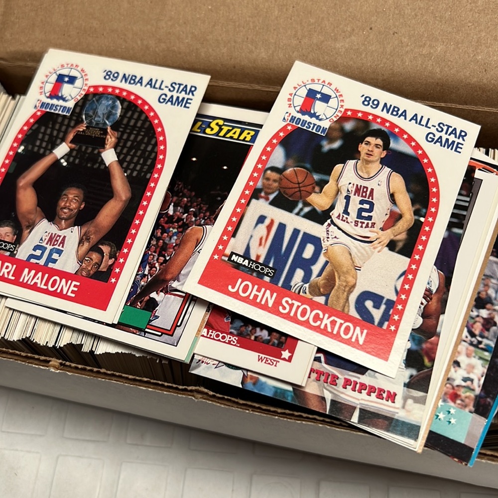 COPY - COPY - 750 assorted 1990’s NBA cards basketball - Picture 2 of 3